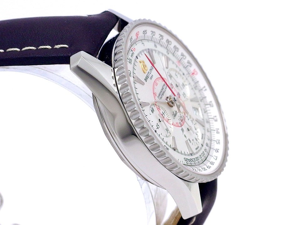 【美品】ブライトリング モンブリラン01 AB0130 A033G09W 自動巻 2012年以降 USED　Breitling