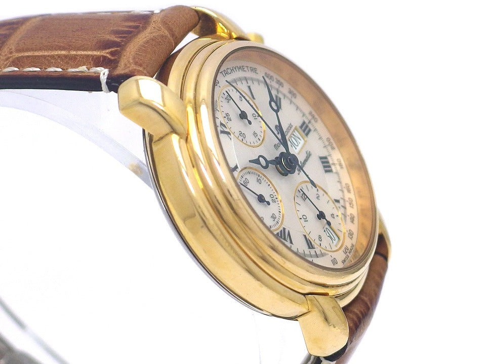 モーリスラクロア マスターピース クロネオ クロノグラフ Ref.39353 バルジュー7750 自動巻 OH済 USED 　Maurice Lacroix