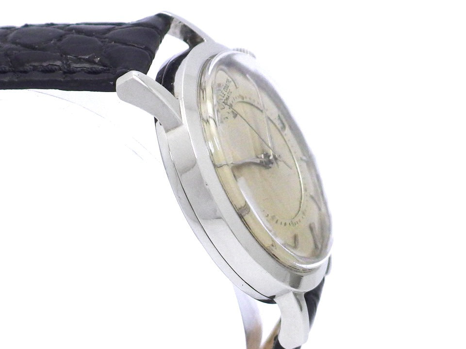 ジャガールクルト メモボックス デイト Ref.855 Cal.825 ハーフローター 自動巻 OH済 1960年代　Jaeger Lecoultre