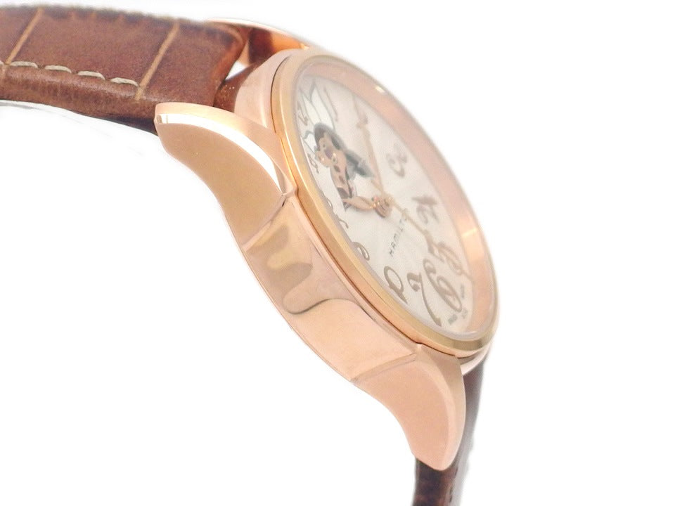 【美品】ハミルトン ジャズマスター レディオート H323450 34mm レディース 自動巻き 2006年頃 USED Hamilton