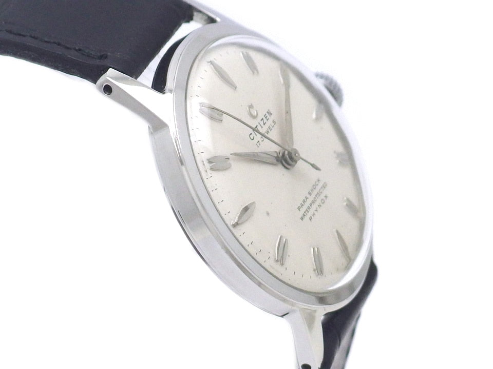 シチズン センターセコンド スクリューバック 17石 手巻 OH済 1950年代 Citizen