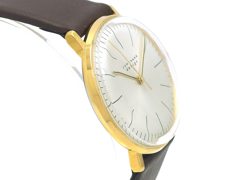 ユンハンス マックスビル デザイン 027 5703 00 手巻き OH済 USED JUNGHANS Desige byMax Bill