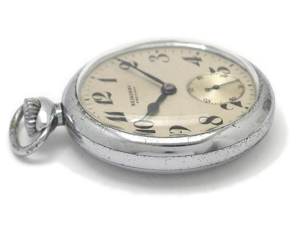 セイコーシャ プレシジョン 懐中時計 7石手巻 OH済 1950年代 Seiko