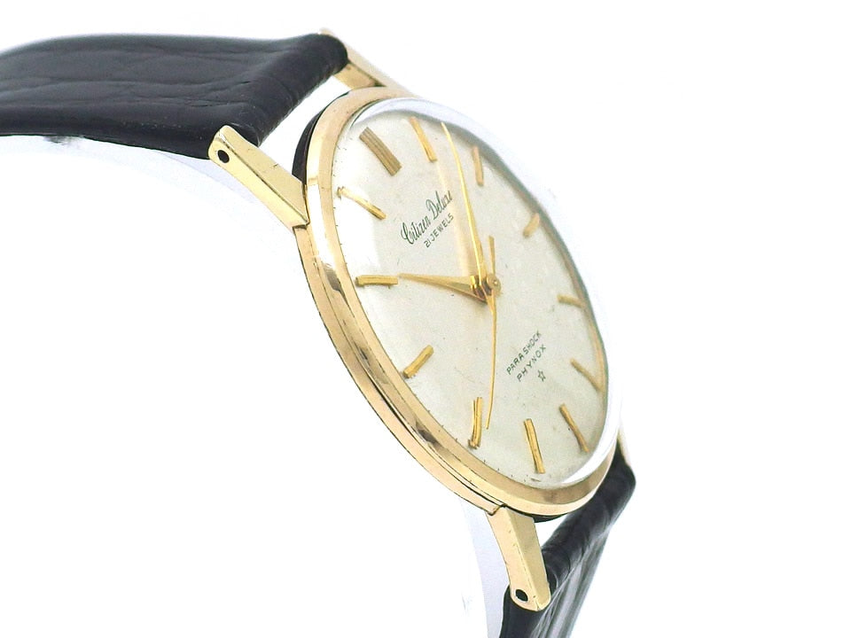 シチズン デラックス Ref.51407093 変わり文字盤 GF 21石 手巻 OH済 1960年頃 Citizen