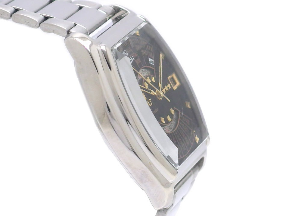 オリエント 万年カレンダー トノー型ケース WV0281EU 自動巻 未使用品 ORIENT