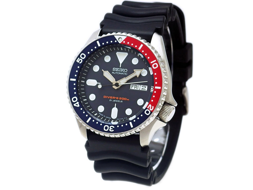 セイコー ダイバーズ 200m SKX009J 7S26-0020 ペプシベゼル 日本製 逆輸入 自動巻 USED