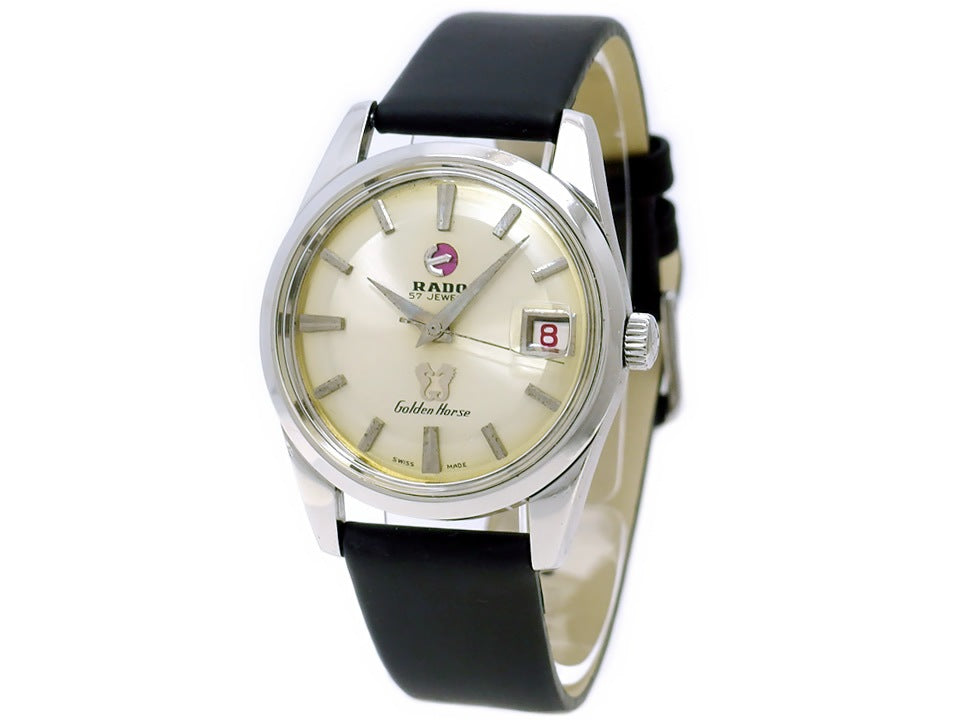 ラドー ゴールデンホース 57石 Ref.11675 Cal.1700/01 自動巻 OH済 1957年頃 Rado