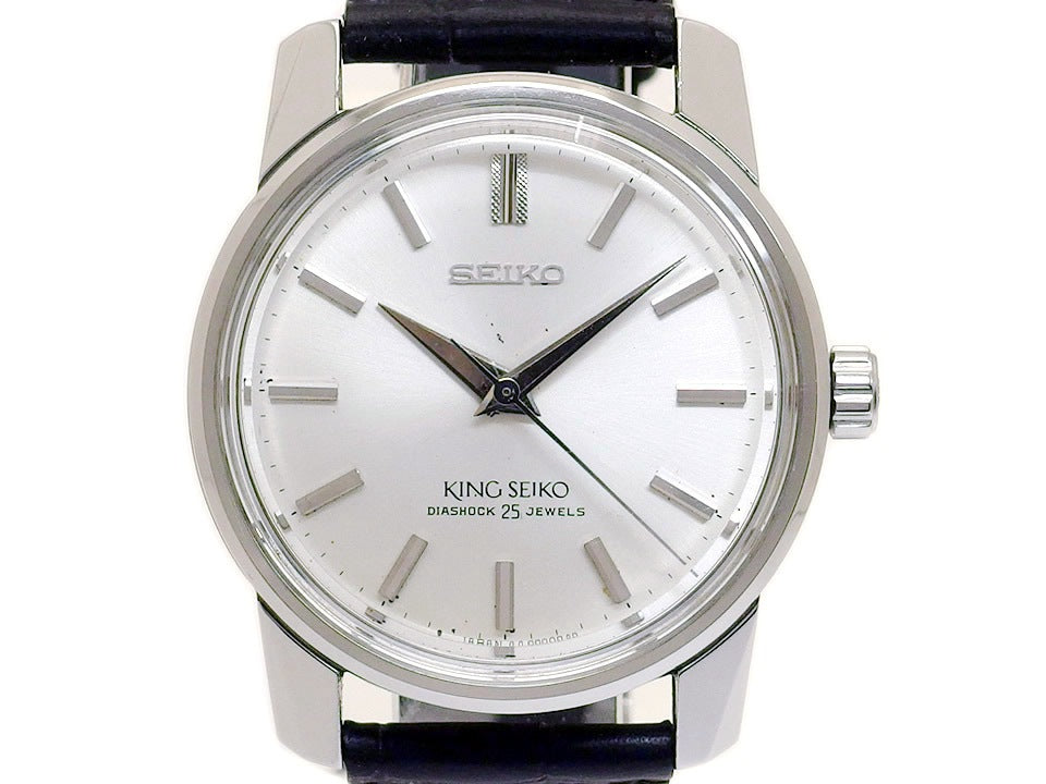 キングセイコー セカンドモデル 44999 初期型 盾メダリオン 手巻 OH済 昭和39年製 Seiko
