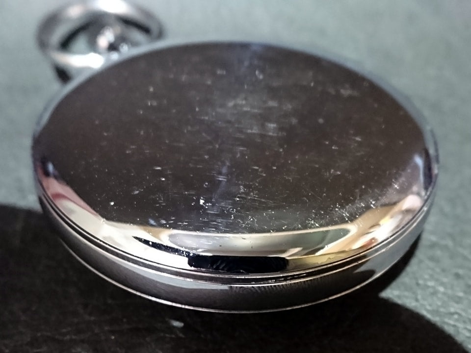 セイコー プレシジョン 懐中時計 6110-0010 21石手巻 OH済 昭和51年製 Seiko