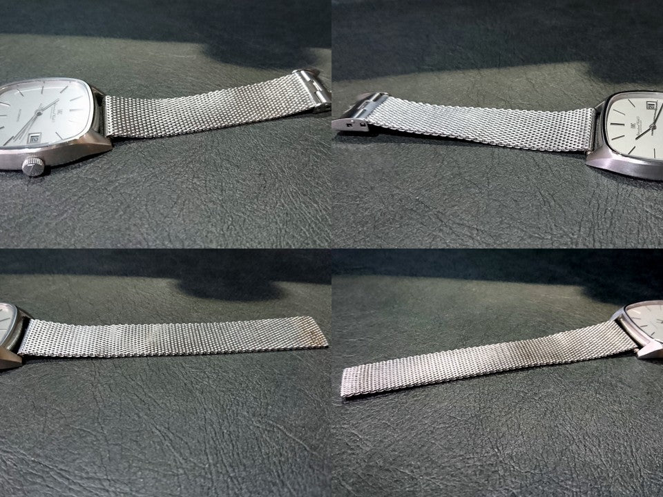 IWC Ref.582.379 スクエアケース Cal.3254 ジャガールクルトムーブ 34石 自動巻 OH済 1970年代 International Watch Co