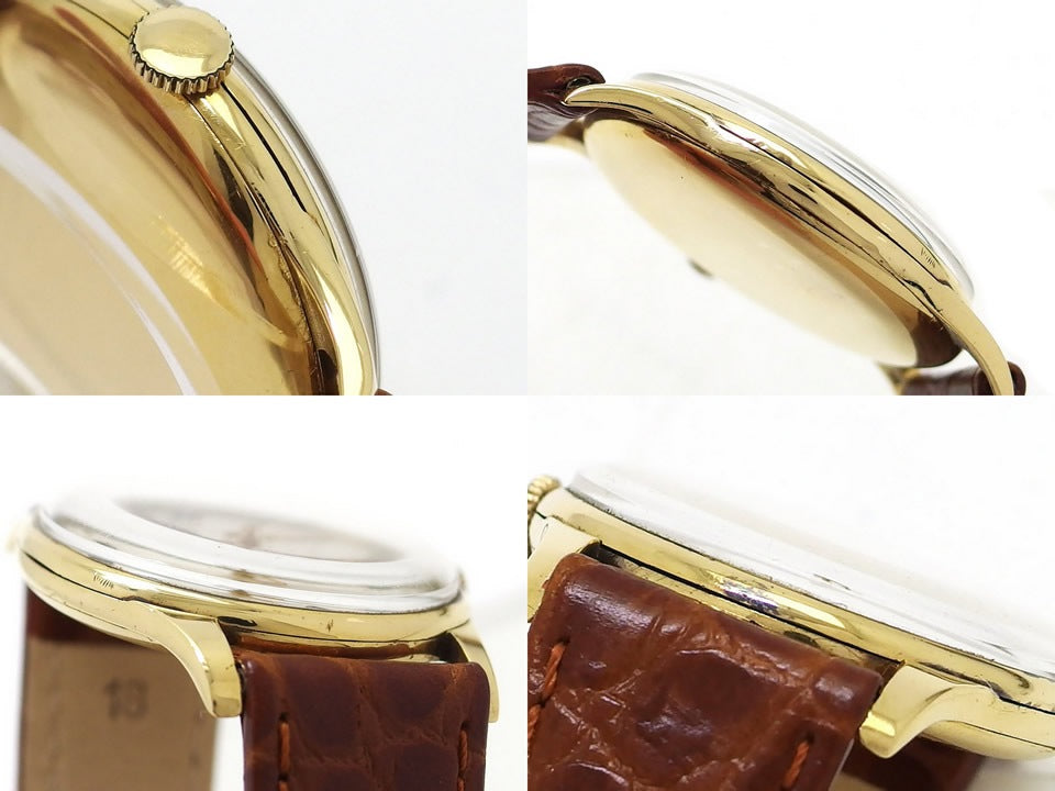 ジラールペルゴ 18KYG Cal.2034 17石 手巻 OH済 1950年代 Girard Perregaux