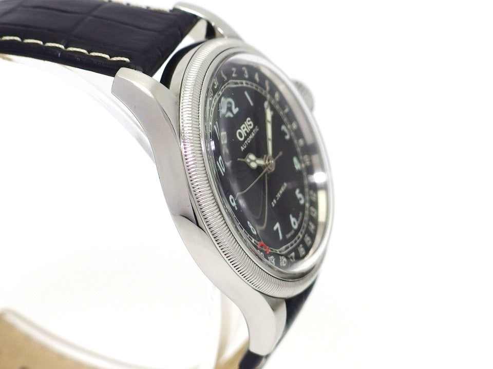オリス ビッグクラウン ポインターデイト Ref.754 7543 4064 F 40mm 自動巻 OH済 2015年頃 USED