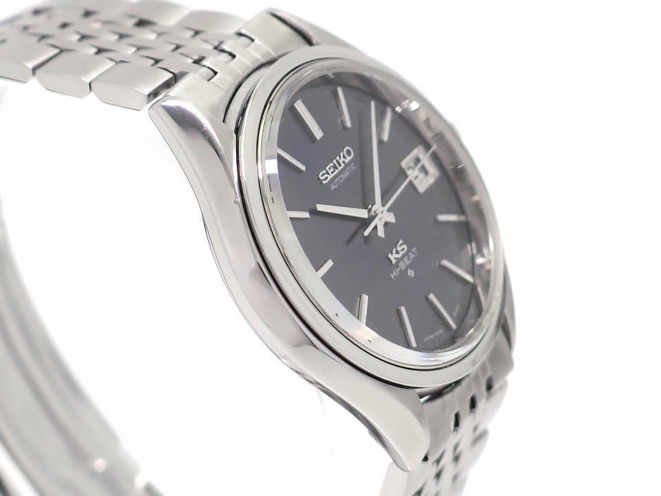 キングセイコー 5625-7120 ワンピースケース グレー文字盤 自動巻 OH済 昭和47年製 Seiko