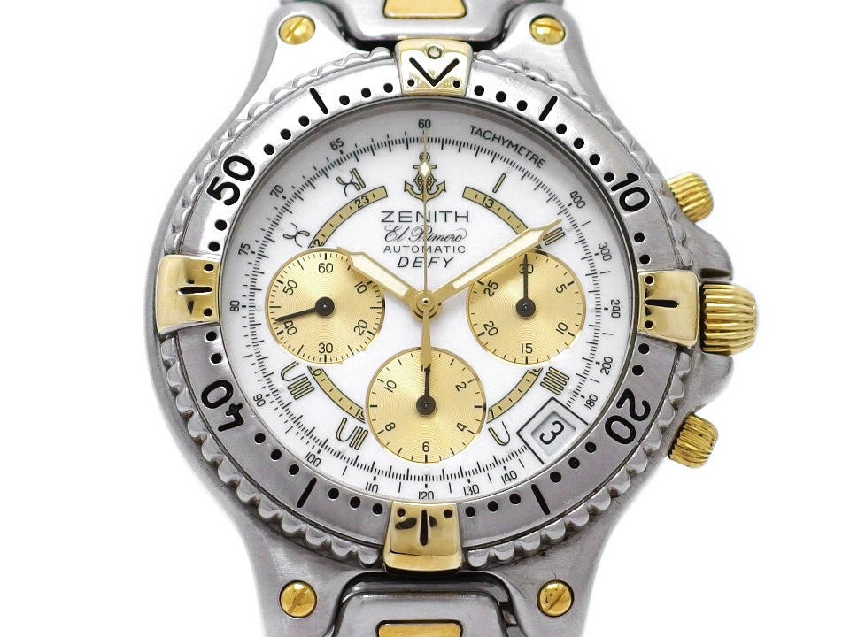 ゼニス デファイ エルプリメロ クロノグラフ 59.2000.400 Cal.400 自動巻 OH済 1990年代 USED