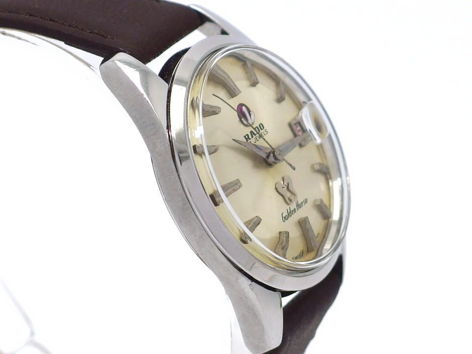 ラドー ゴールデンホース 57石 Ref.11675 Cal.1700/01 自動巻 OH済 1957年頃 Rado