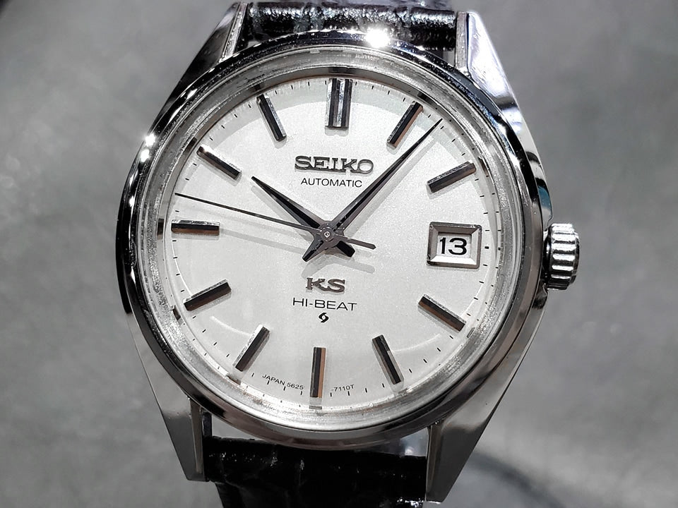 キングセイコー 5625-7110  ワンピースケース KS刻印 純正尾錠 自動巻 OH済 昭和47年/1972年製 Seiko
