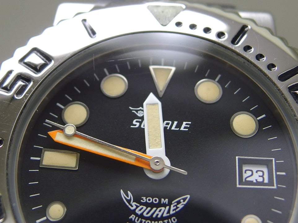 スクワーレ タイガー 2007 300m スイス製 ETA2892-2 自動巻 OH済 2013年購入 USED SQUALE