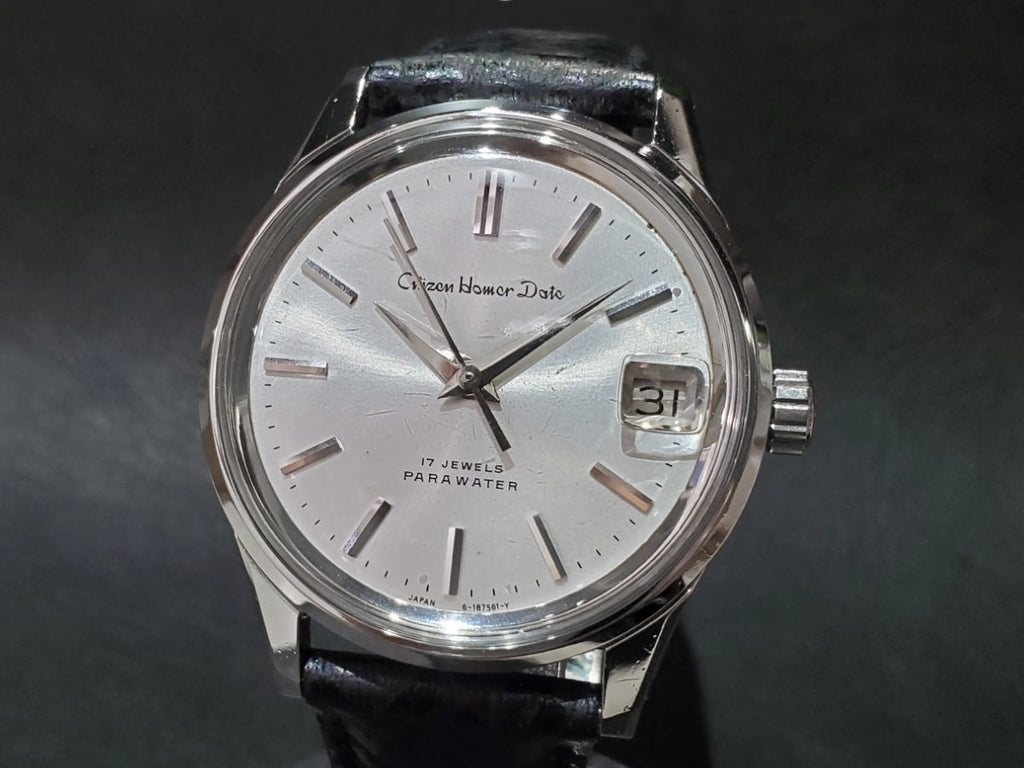 シチズン ホーマーデイト 4-180682-K 63-1094 Cal.1802 17石 手巻 OH済 昭和46年/1971年製 Citizen