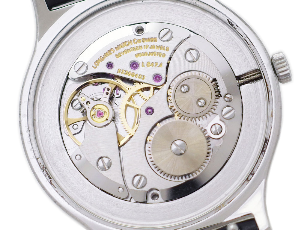 ロンジン Ref.4427.1 薄型ケース ローマインデックス Cal.L847.4 17石 手巻 OH済 1976年製