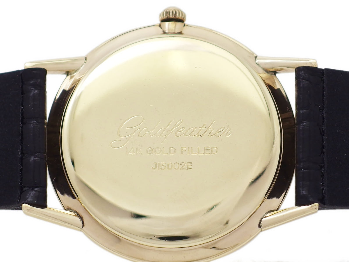 セイコー ゴールドフェザー J15002E 14金張り 25石 手巻 OH済 昭和36年/1961年製 Seiko