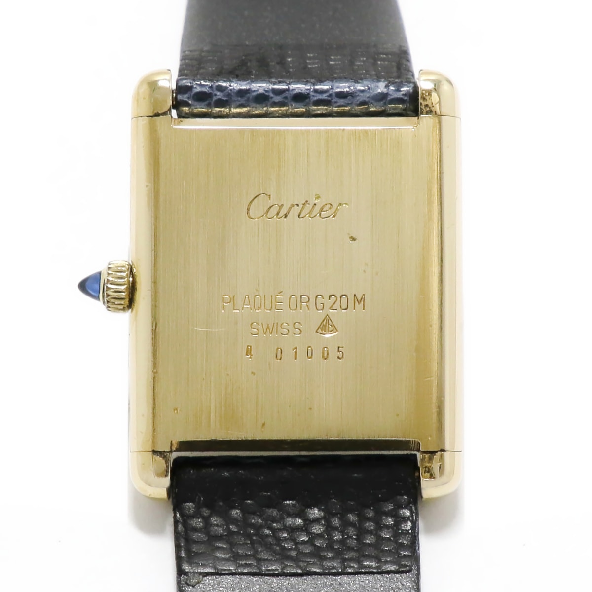 カルティエ タンク Ref.15705 金メッキ レディース Cal.78X ETA2512 手巻き OH済 1970年代