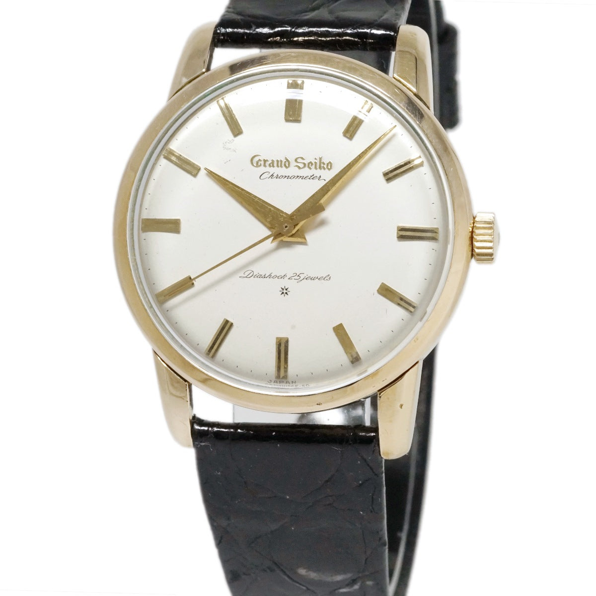 グランドセイコー ファーストモデル J14070 14金張り Sリューズ 手巻 OH済 昭和38年/1963年製