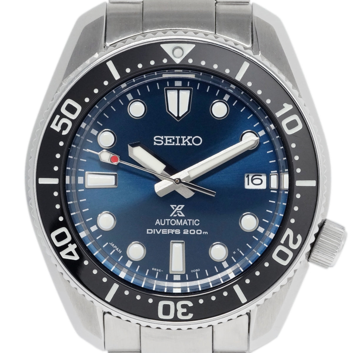 セイコー プロスペックス ダイバース 200m SBDC127 ブルー文字盤 6R35-01E0 自動巻 2022年購入 USED Seiko