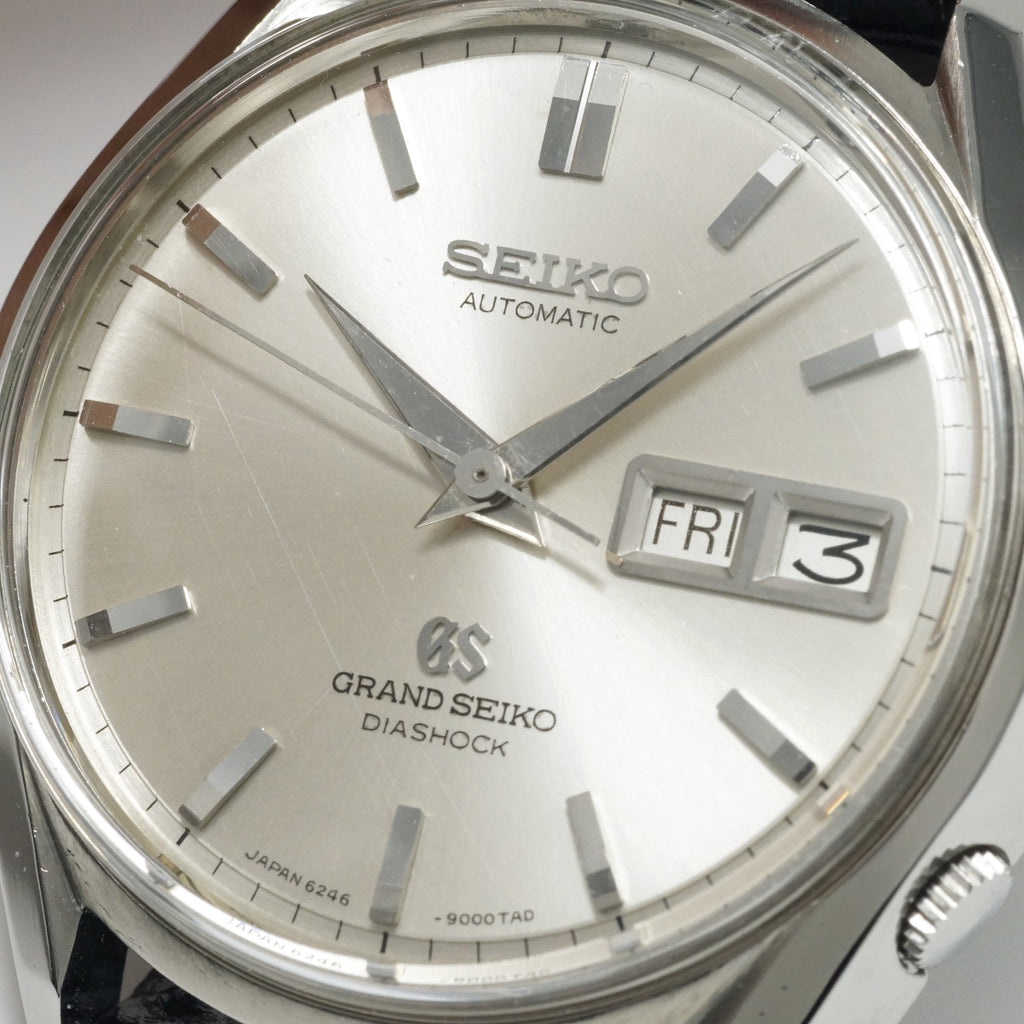 グランドセイコー 6246-9000 初期型 獅子メダリオン 自動巻 OH済 昭和41年/1966年製 Seiko