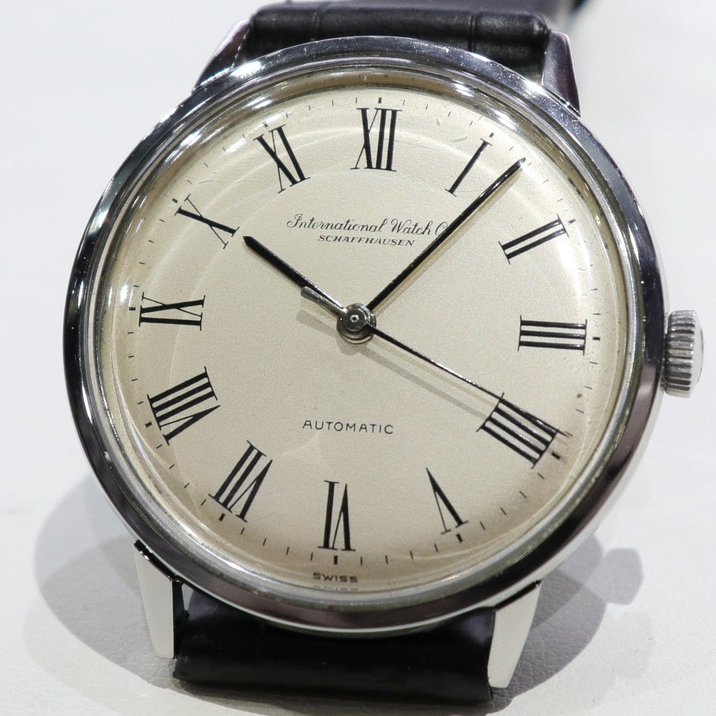 IWC インターナショナル Ref.803A ローマインデックス Cal.854 自動巻 OH済 1966年製 International Watch Co