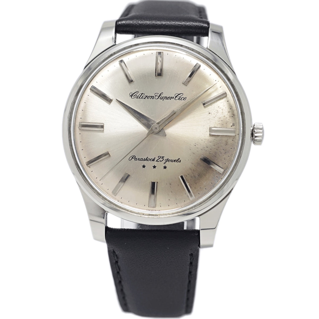 シチズン スーパーエース A51507053 38mm大型ケース 23石 手巻 OH済 昭和38年製／1963年製