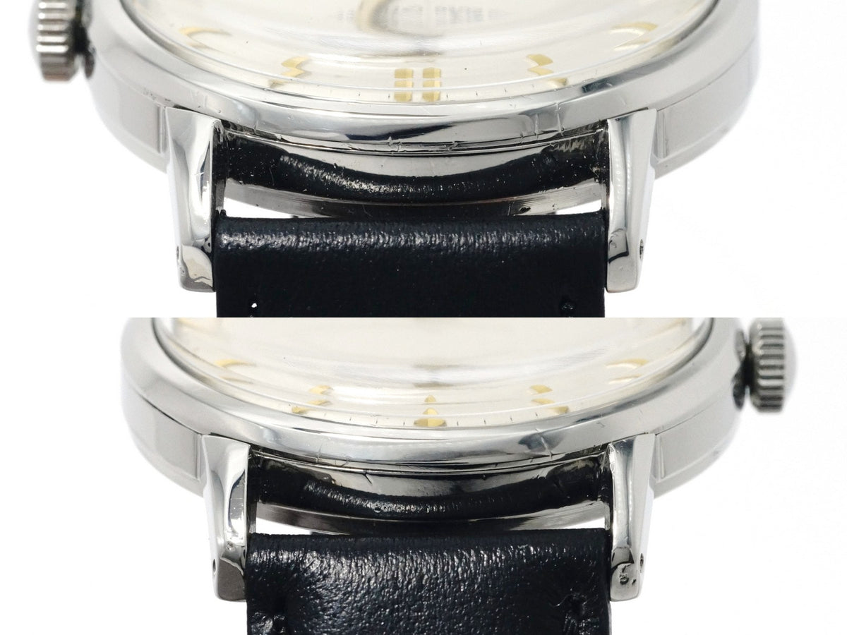 セイコー マーベル 14041 スクリューバック Sマーク 赤機械 19石 手巻 OH済 推定1957年頃 Seiko