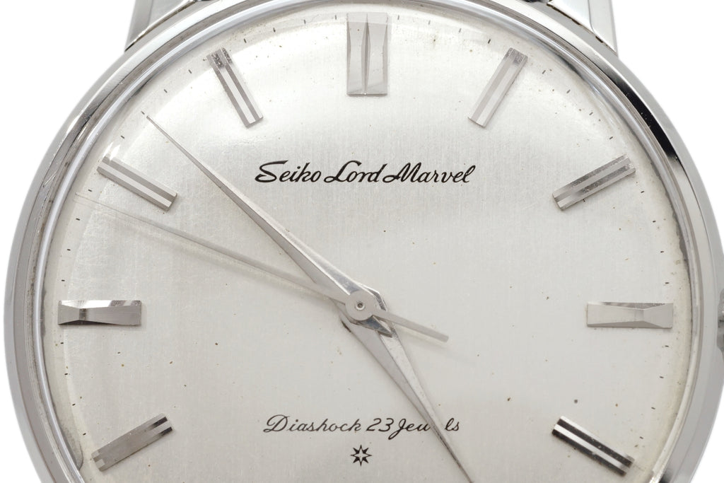 セイコー ロードマーベル 15027E ステンレス製 SD文字盤 23石 手巻 OH済 昭和37年/1962年製 Seiko