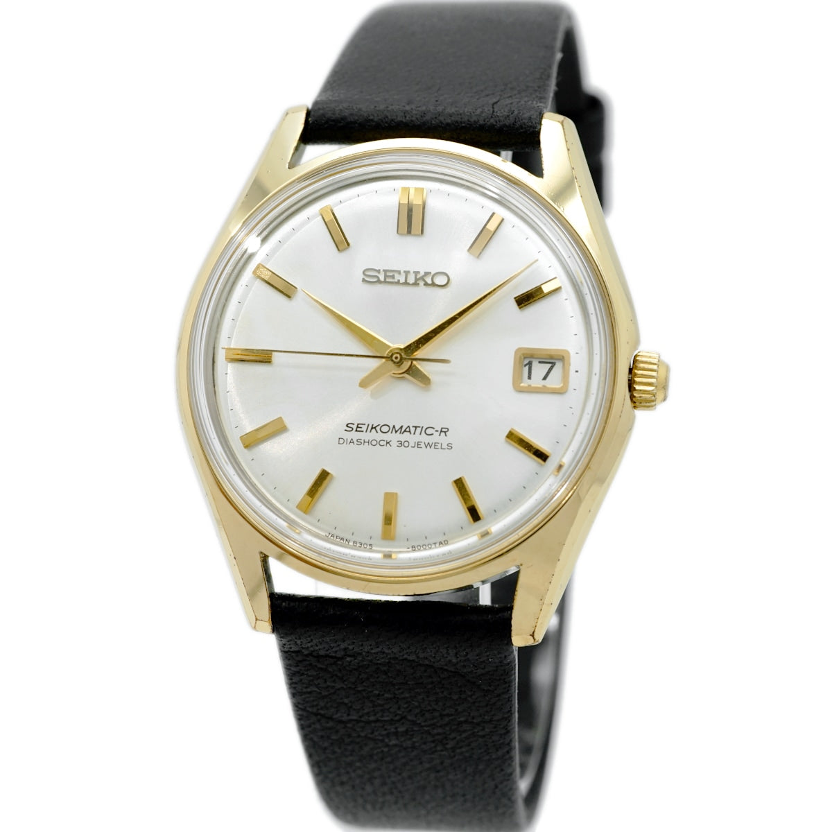 セイコー マチックR 8305-8010 金メッキ Cal.8305C 30石 自動巻 OH済 昭和40年/1965年製