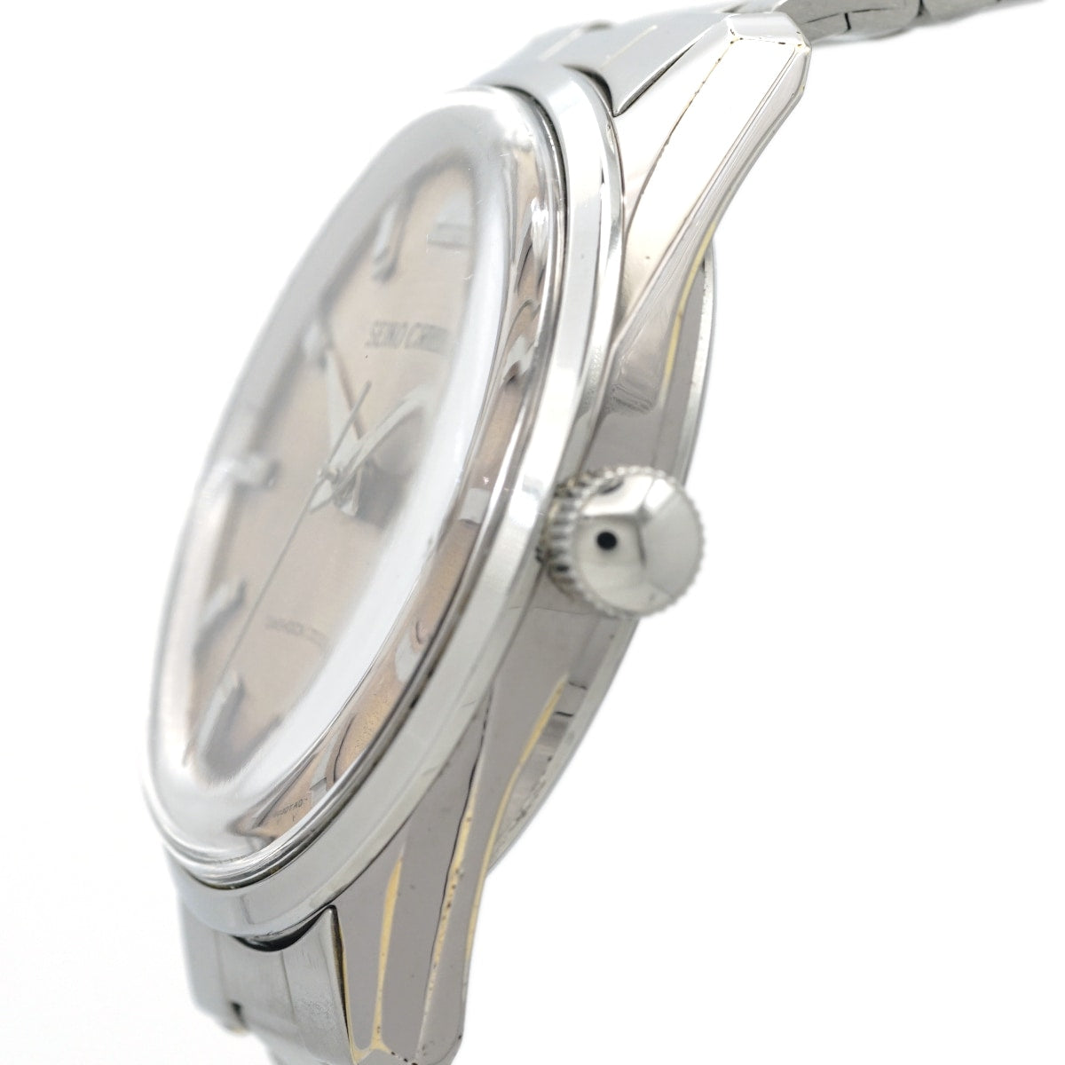 セイコー クラウン 57-8010 ステンレスメッキ Cal.560 21石 手巻 OH済 昭和40年/1965年製 Seiko