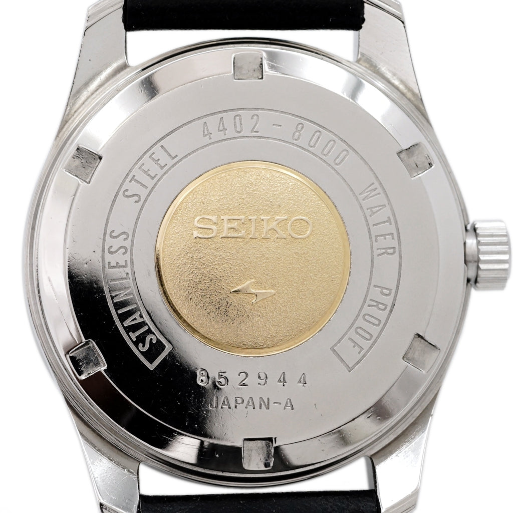 King Seiko 4402-8000 44KS Date, late model, Kameido medallion, hand-wound, overhauled, made in 1968