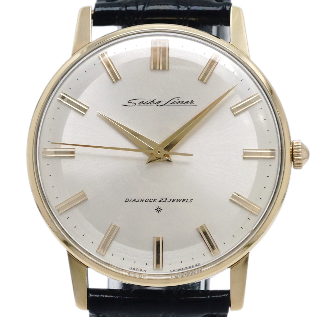 セイコー ライナー 18金無垢 J15001 Cal.3140 23石 手巻 OH済 昭和38年/1963年製 Seiko