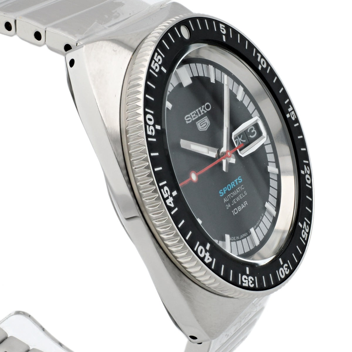 セイコー 5スポーツ 55周年記念限定モデル SBSA223 4R36-13S0 自動巻 2023年発売 USED Seiko