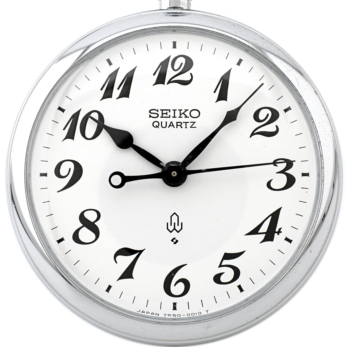 セイコー クオーツ 懐中時計 7550-0010 大鉄 昭和56年/1981年製 Seiko