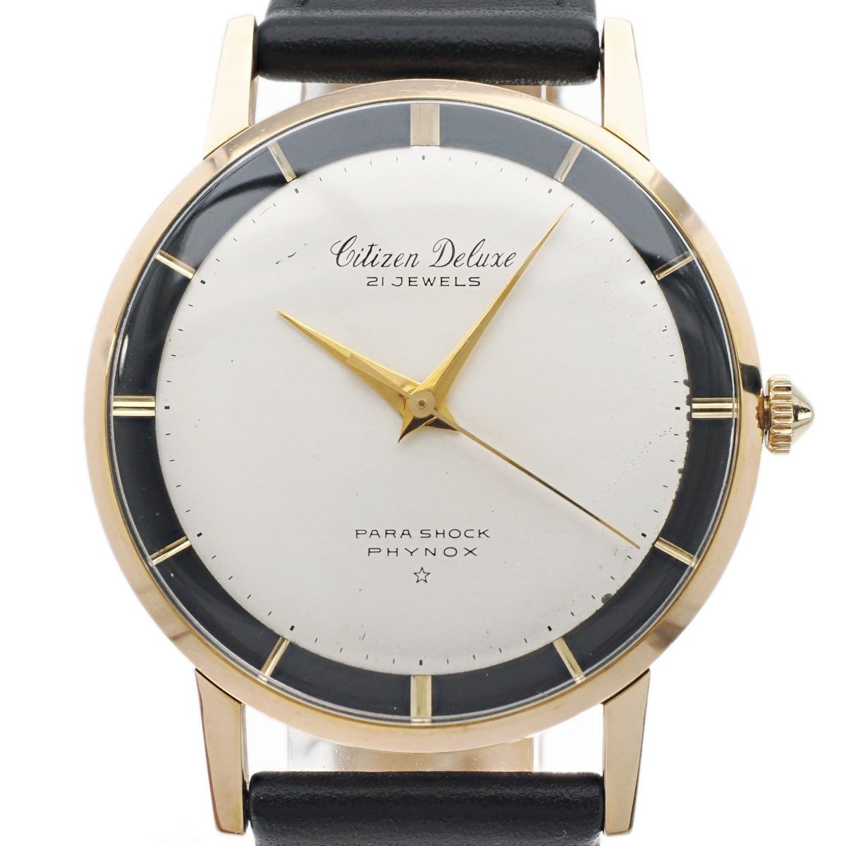 シチズン デラックス Ref.1507085 金張り 21石 手巻 OH済 1960年製 Citizen