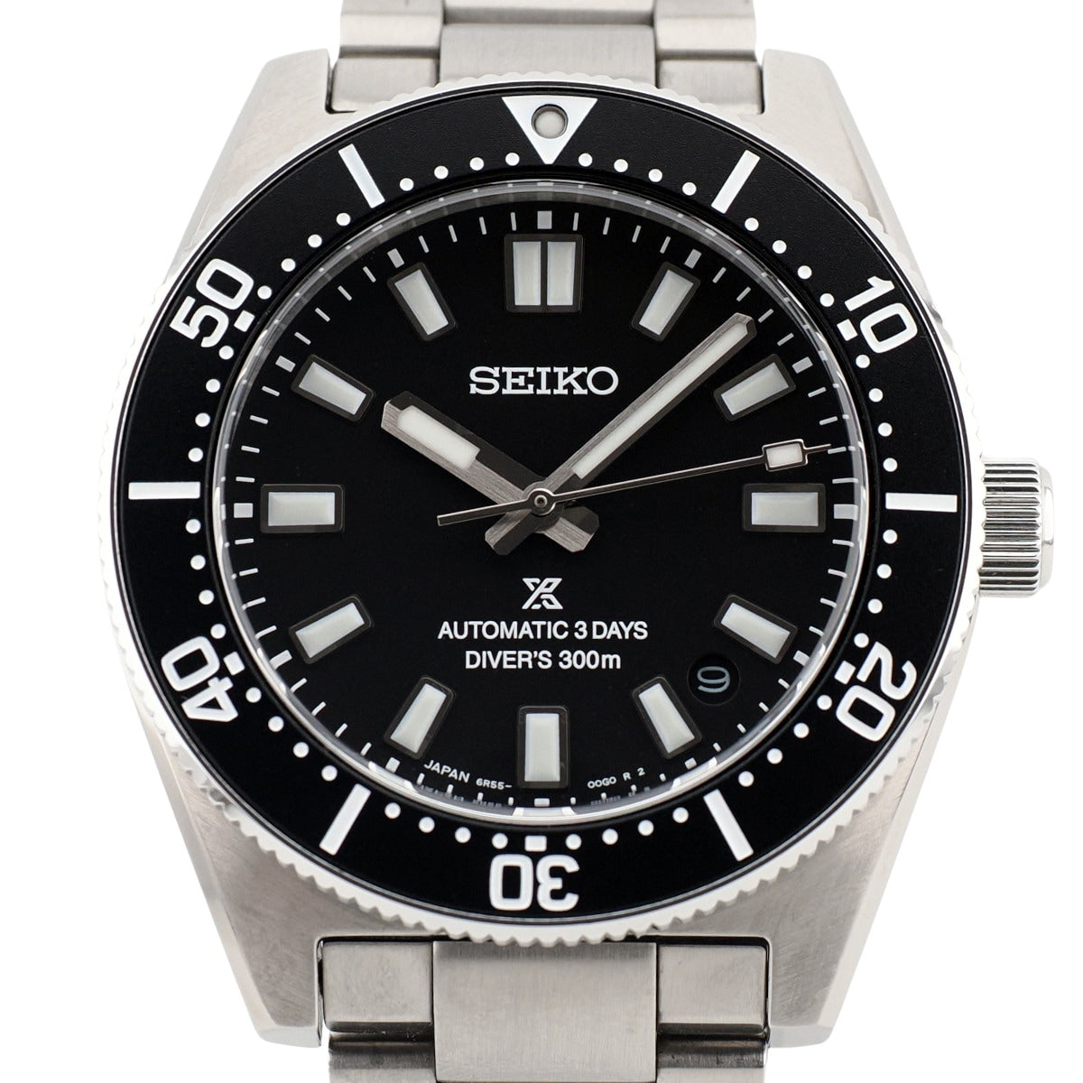 セイコー プロスペックス ダイバースキューバ 300m SBDC197 ブラック文字盤 6R55-00G0 自動巻 2024年製 USED Seiko