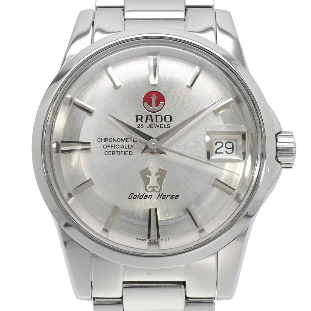 ラドー ゴールデンホース クロノメーター R84834123 復刻モデル 658.3834.4 ETA2824-2 自動巻 2008年 USED Rado