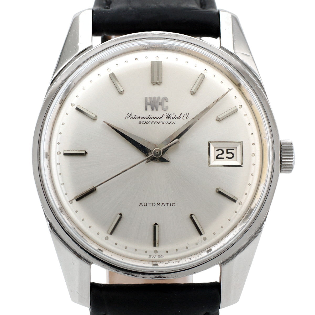 IWC Ref.820A スクリューバック 魚リューズ Cal.8541B 自動巻 OH済 1970年製