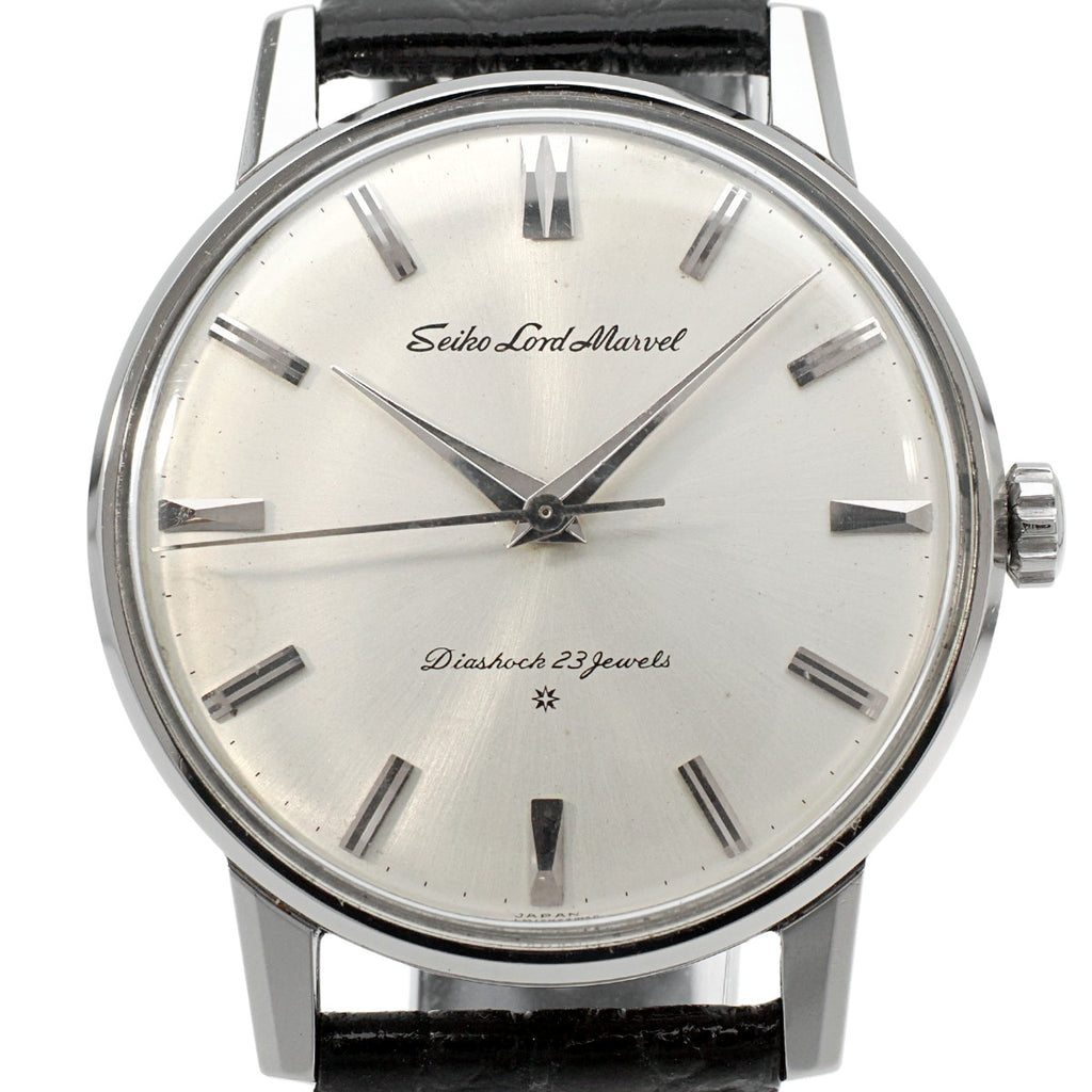 セイコー ロードマーベル 15027E ステンレス製 SD文字盤 23石 手巻 OH済 昭和37年/1962年製 Seiko