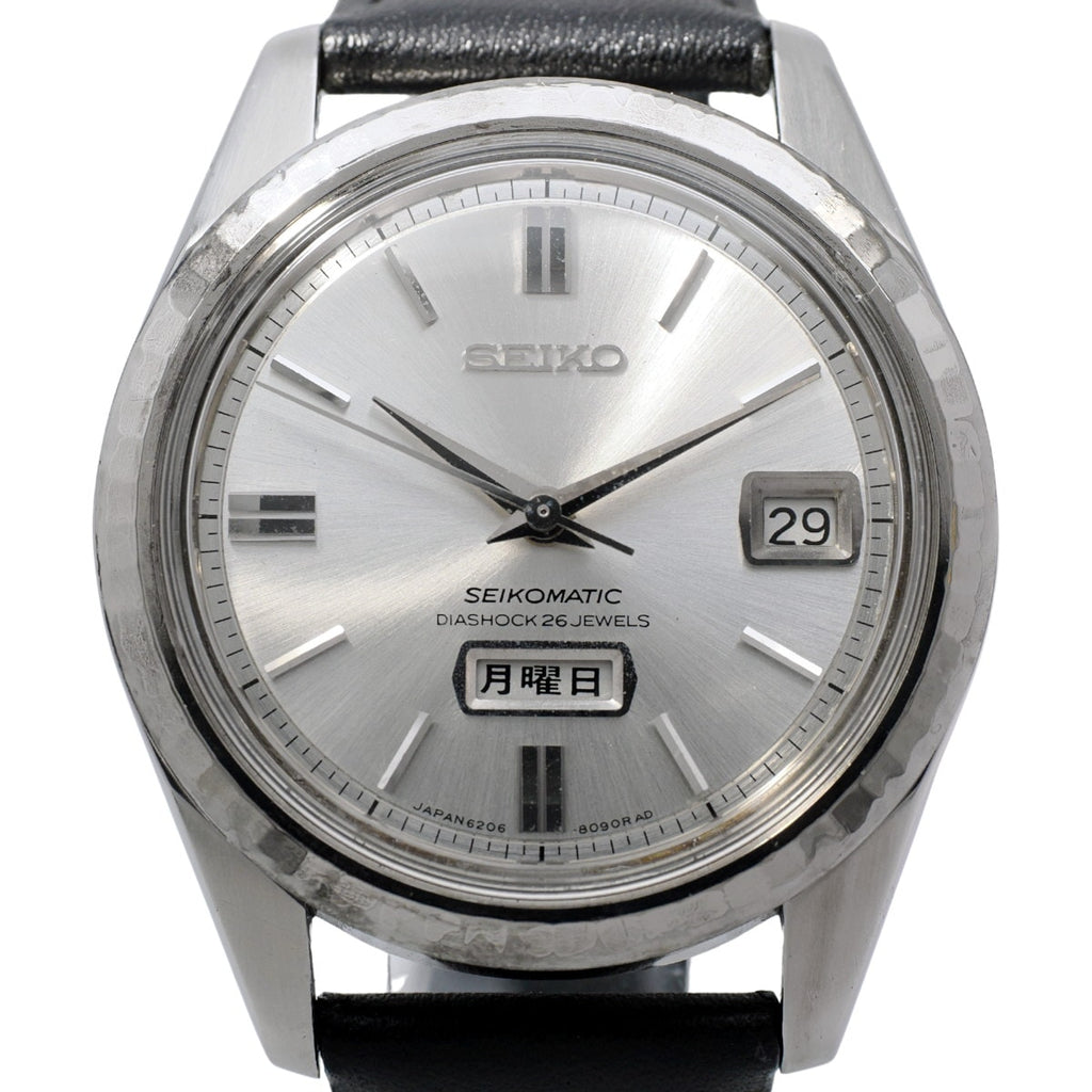 セイコー マチック ウィークデーター 6206-8100 Cal.6206B 26石 自動巻 OH済 昭和41年/1966年製