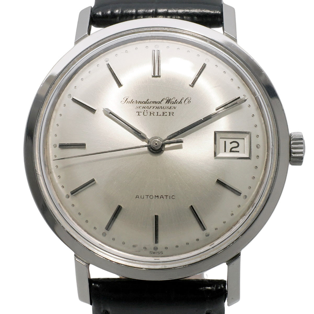 IWC Ref.808A TURLER Wネーム Cal.8541 自動巻 OH済 1966年製 International Watch Co