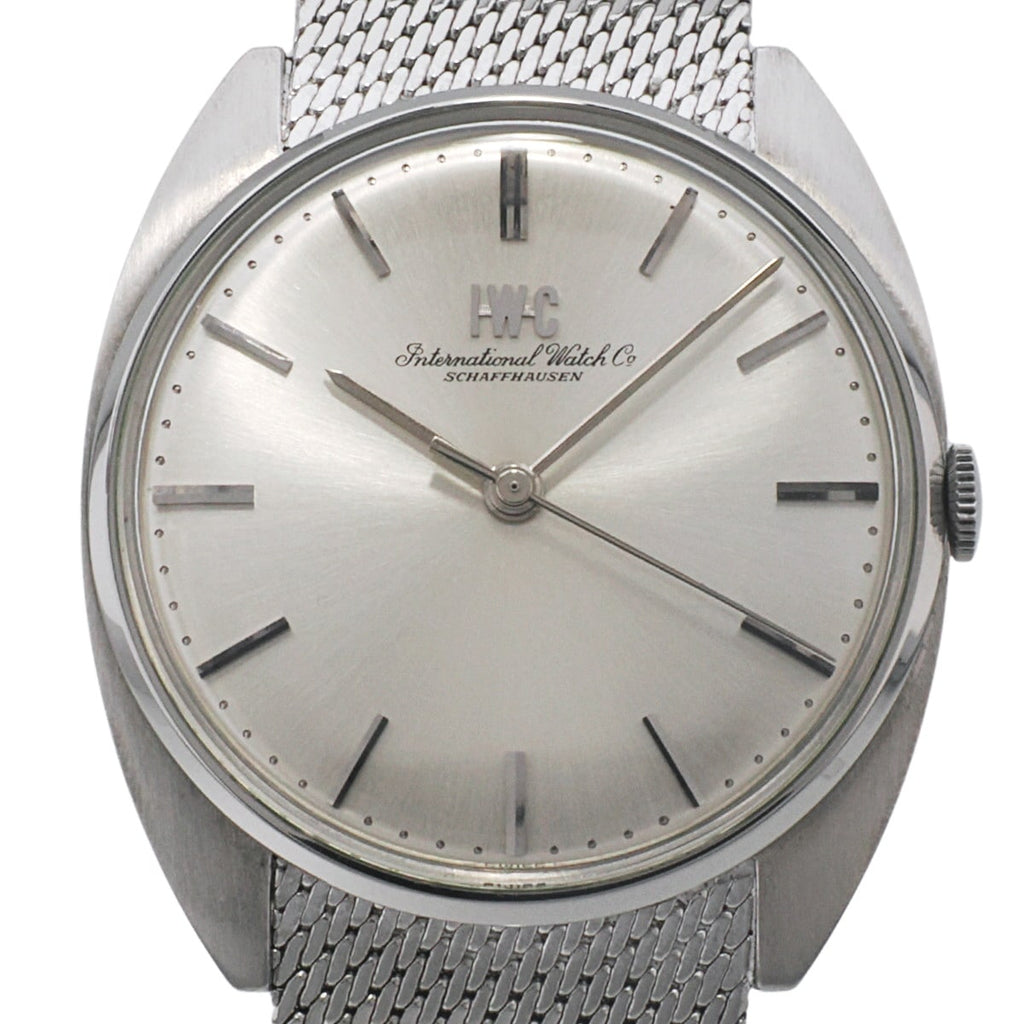 IWC Ref.2407 トノー型 純正メッシュブレスレット Cal.403 手巻き OH済 1973年製