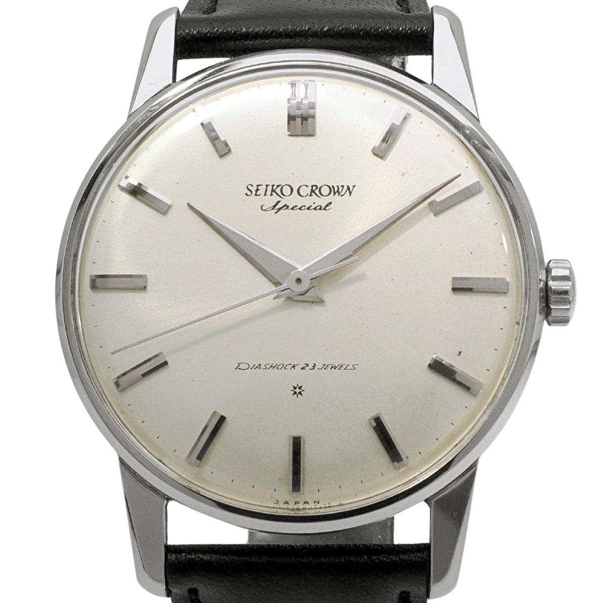 Seiko Crown Special 15021 SD Dial, Cal. 341, 23 Jewels, Manual Wind, Overhauled, Manufactured in 1962 (Showa 37)