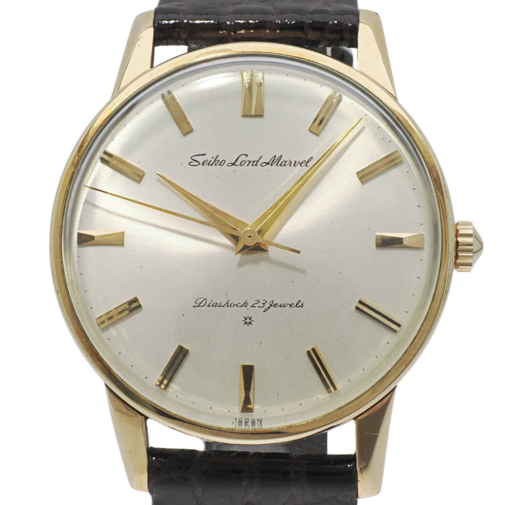 セイコー ロードマーベル 15023E 14金張り SD文字盤 23石 手巻 OH済 昭和37年/1962年製 Seiko