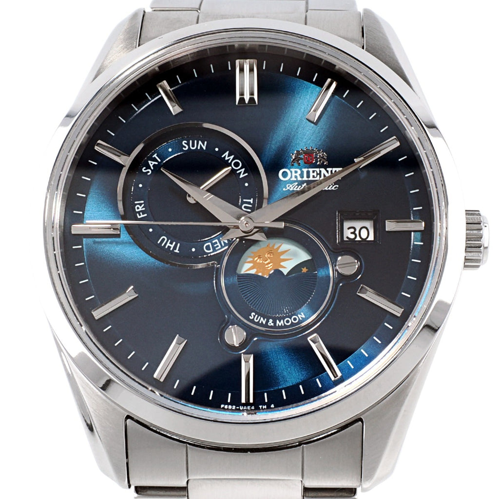 オリエント サン＆ムーン RN-AK0303L F6B2-UAC0 Cal.F6B24 自動巻 2024年購入 USED ORIENT