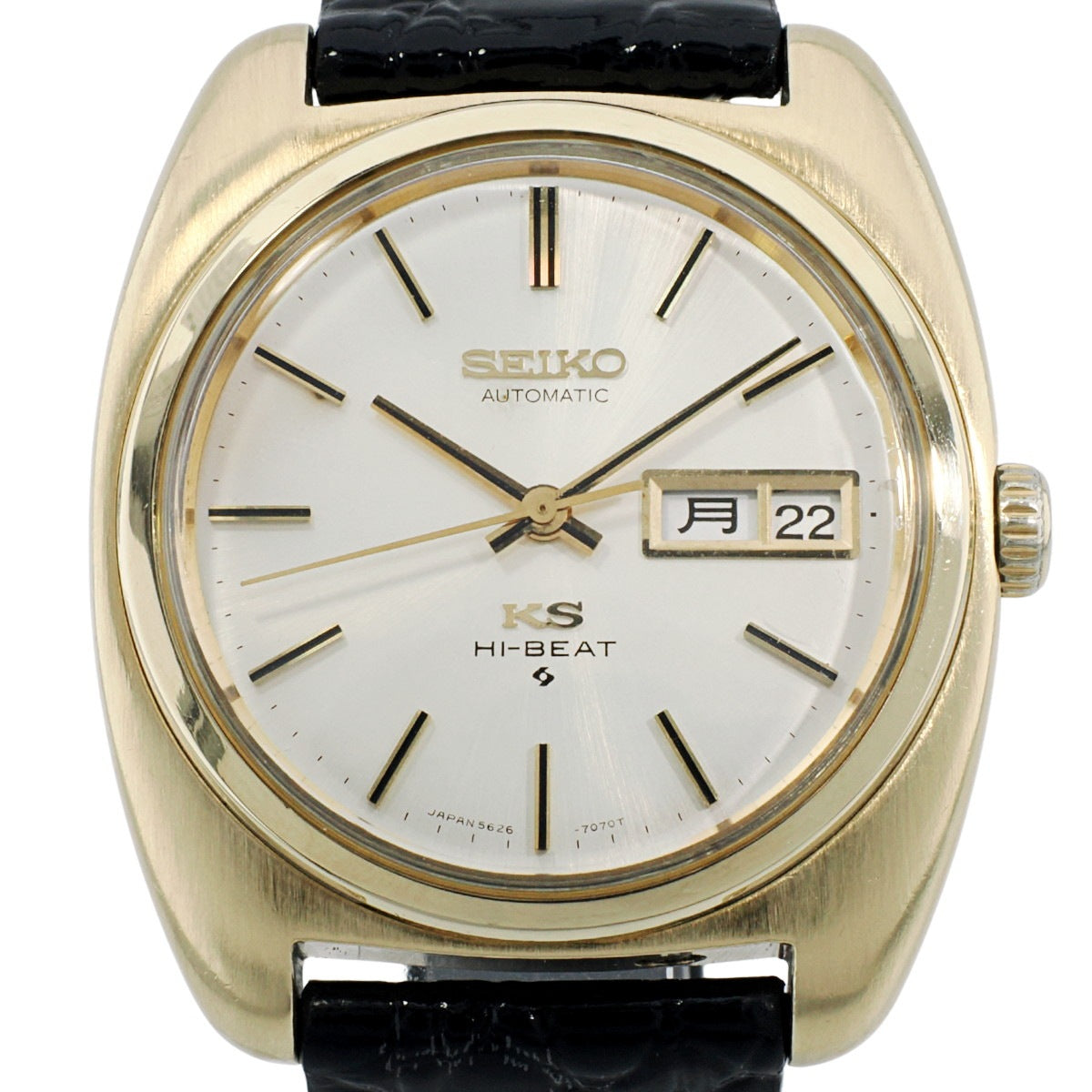 キングセイコー 5626-7070 CAP GOLD ワンピースケース KSメダリオン 自動巻 OH済 昭和45年/1970年製